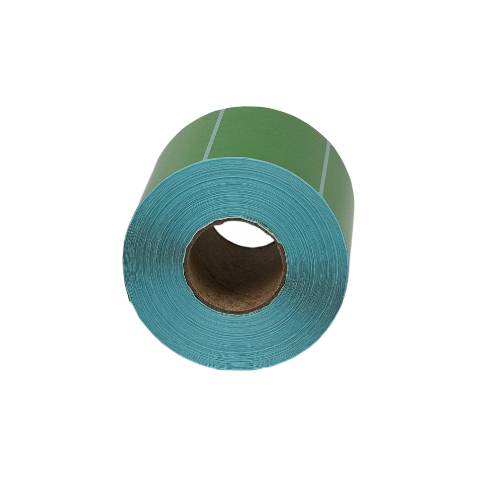 зеленые наклейки для прямой термопечати нестандартный размер