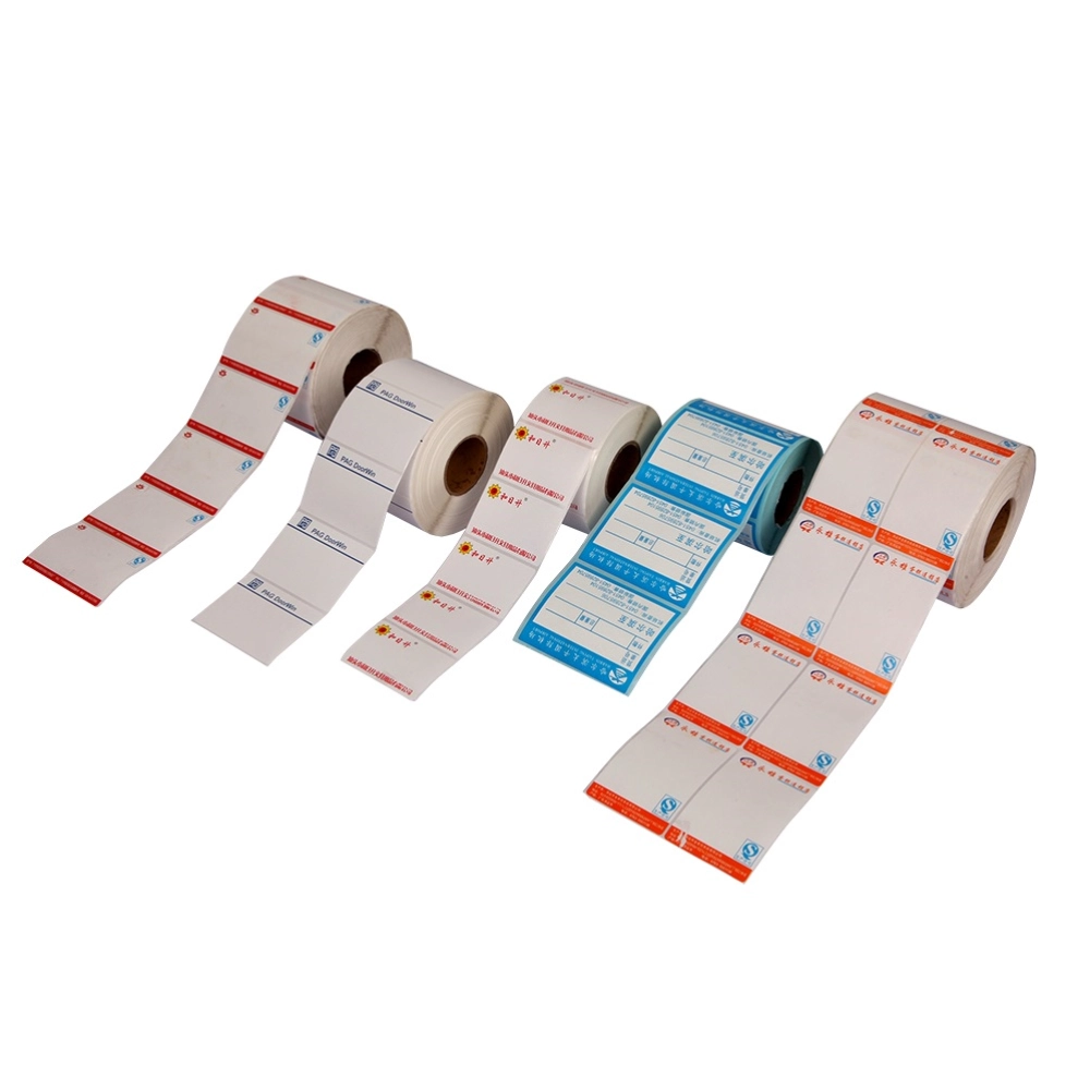 Рулон термонаклеек со штрих-кодом