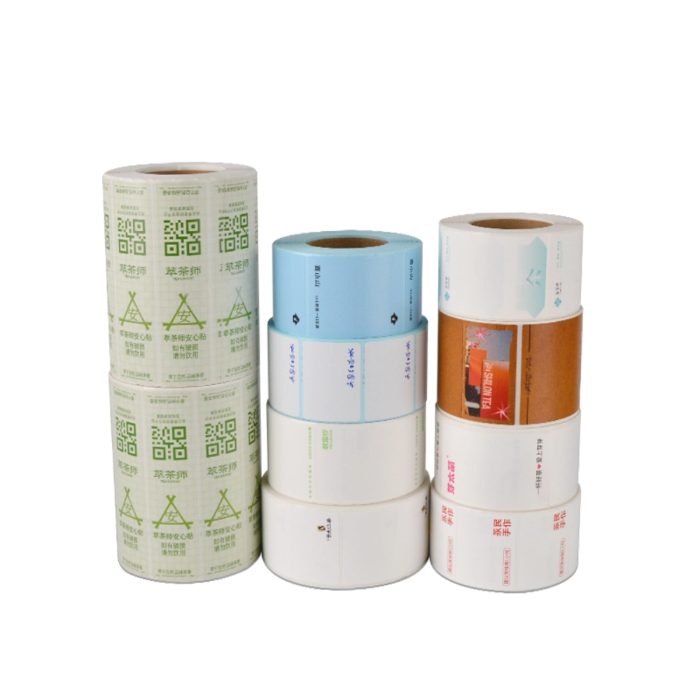 Напечатанная этикетка для термопечати OEM нестандартных размеров