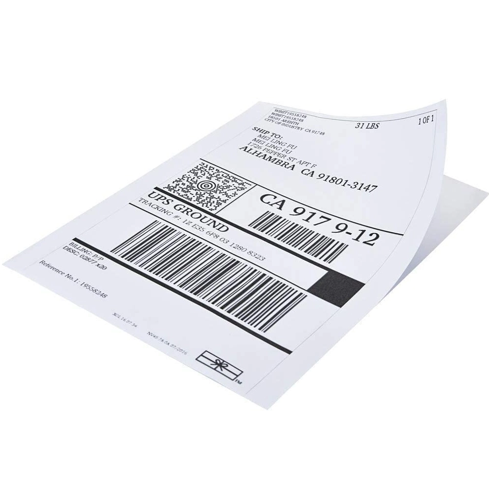 Оптовая продажа 4×6 рулон этикеток для прямой термопечати