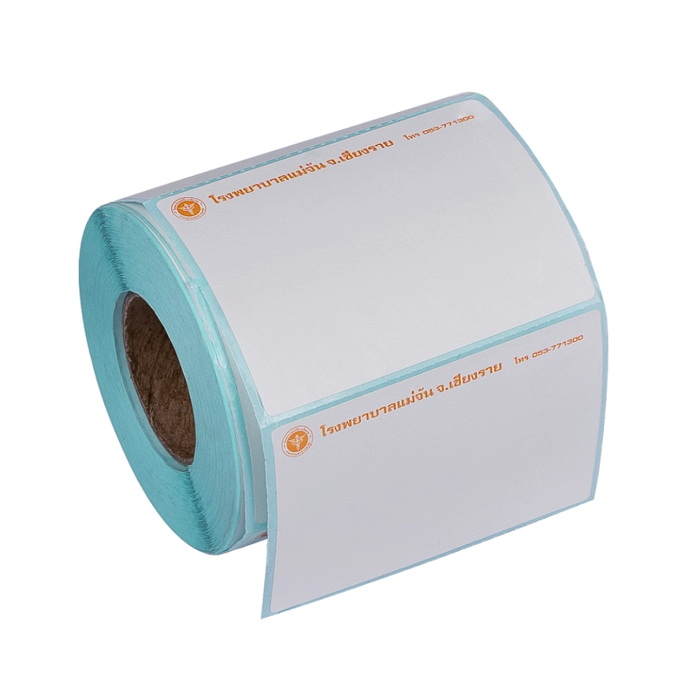 4 X 6 Дюймовый рулон бумаги для наклеек для этикеток