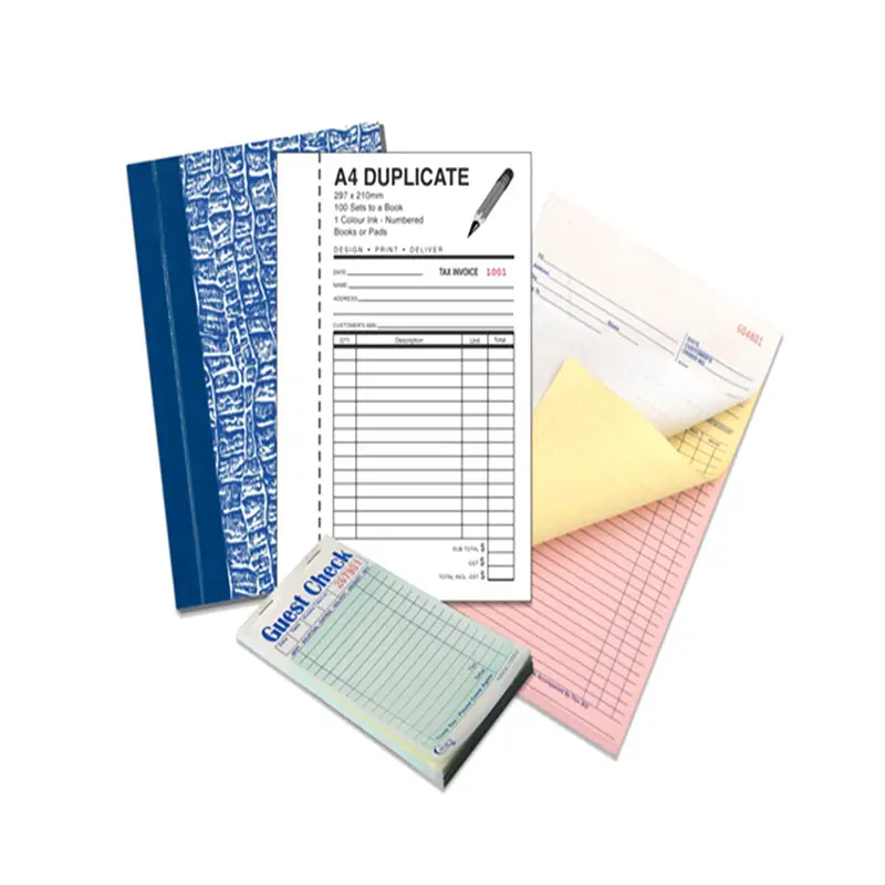 Бумага NCR с печатью на заказ