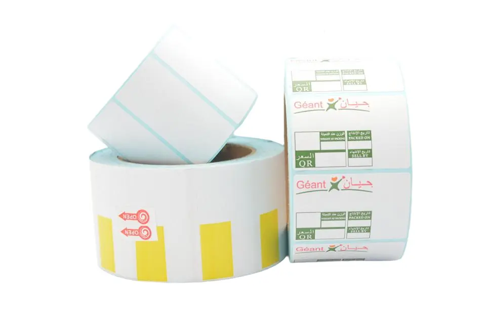 термоэтикетки с печатью на заказ