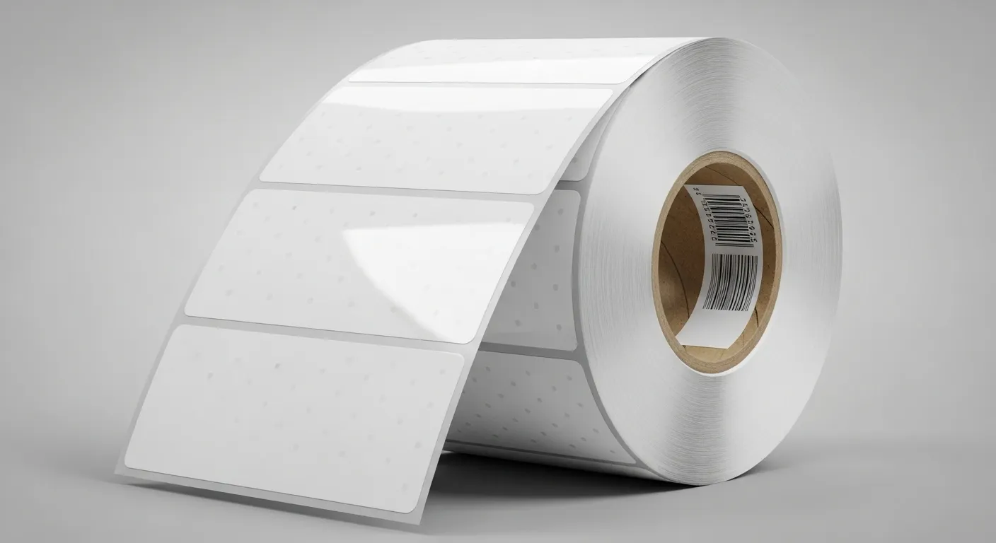 этикетка с покрытием semi TOP