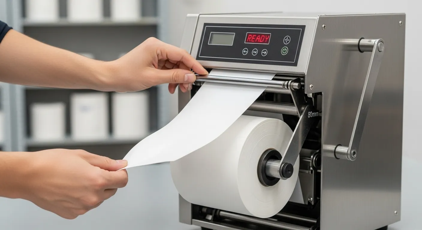 Распределитель рулонов термобумаги